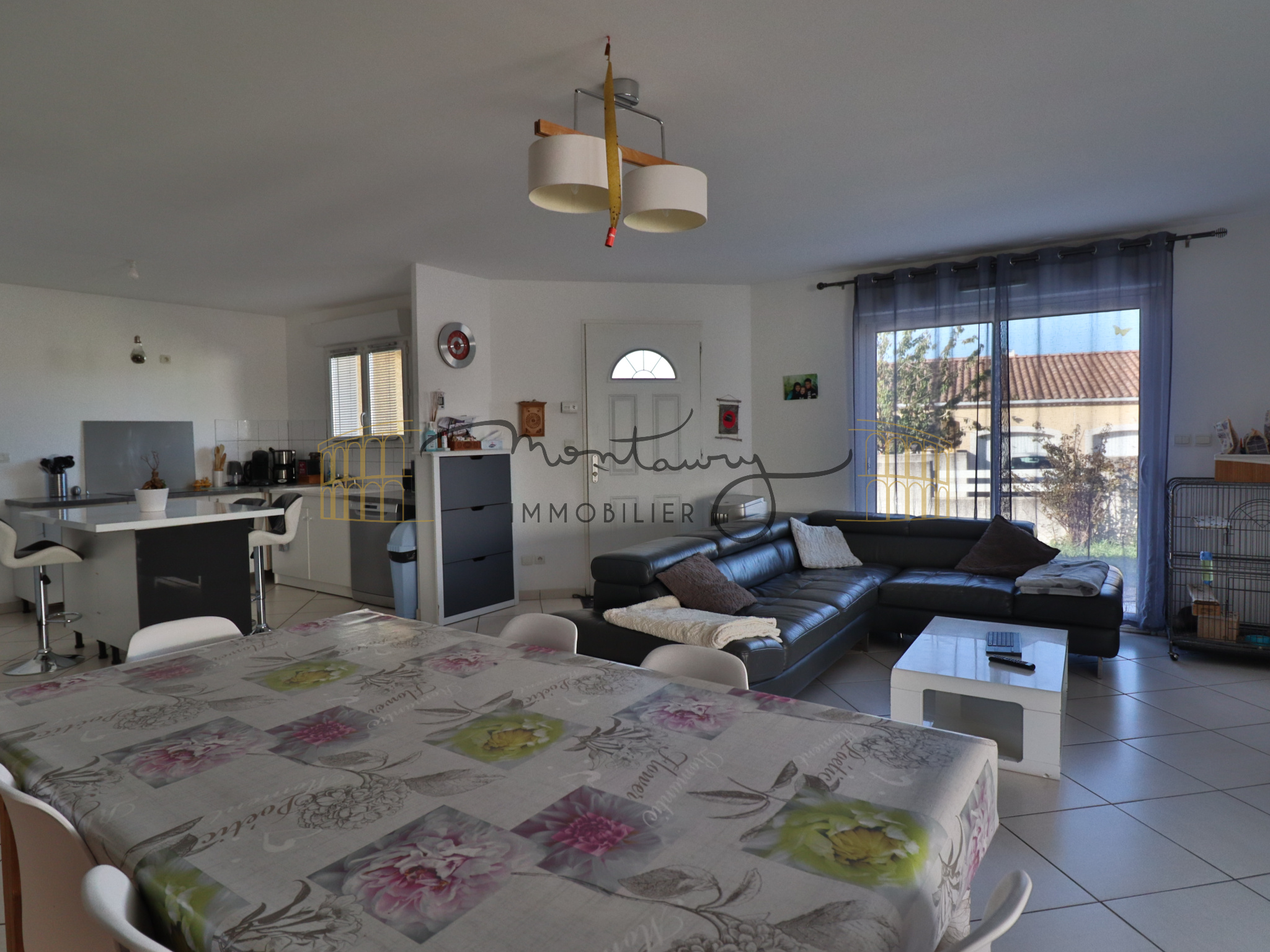 vente A VENDRE A SAINT HILAIRE DE BRETHMAS MAISON 3 CHBRES + GARAGE